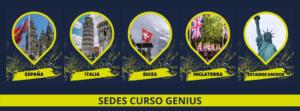 curso genius sedes