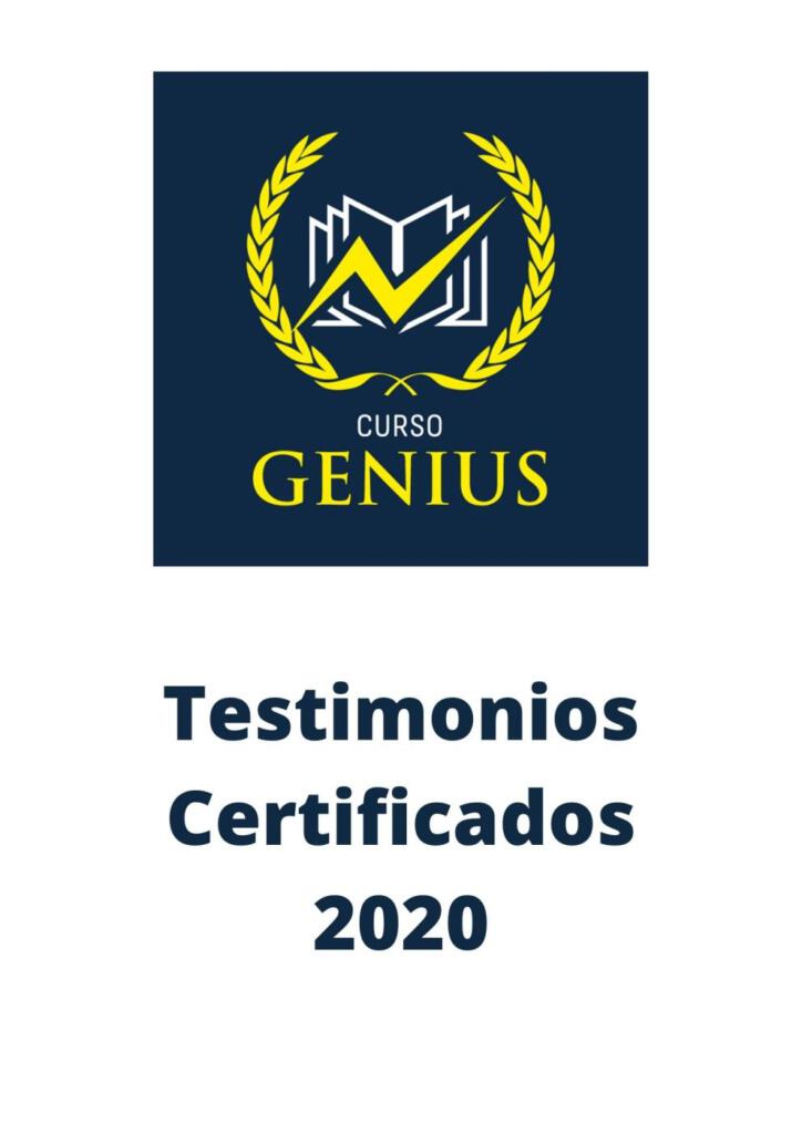 testimonios certificados 2020